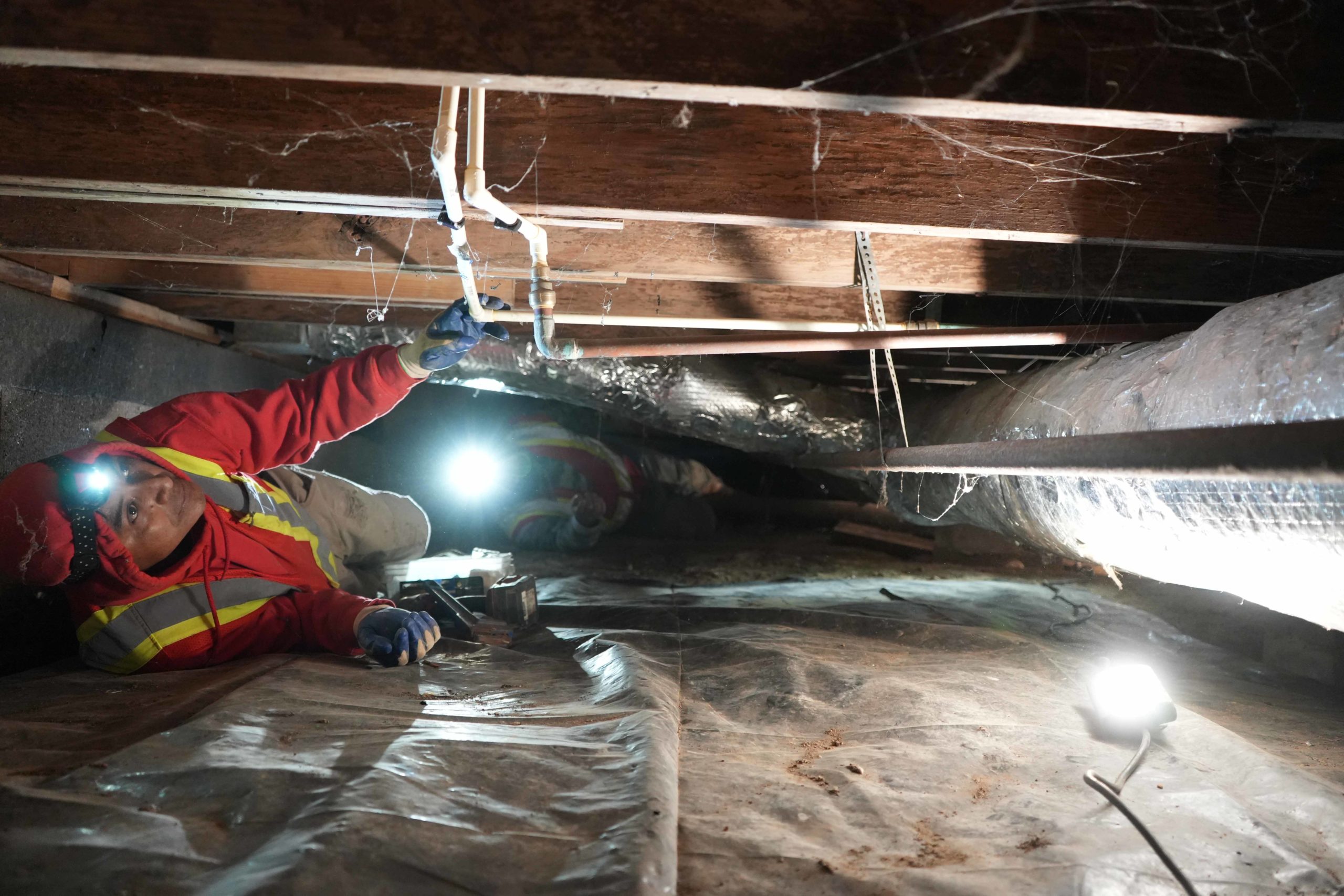 crawl space air quality inspection in memphis, tn