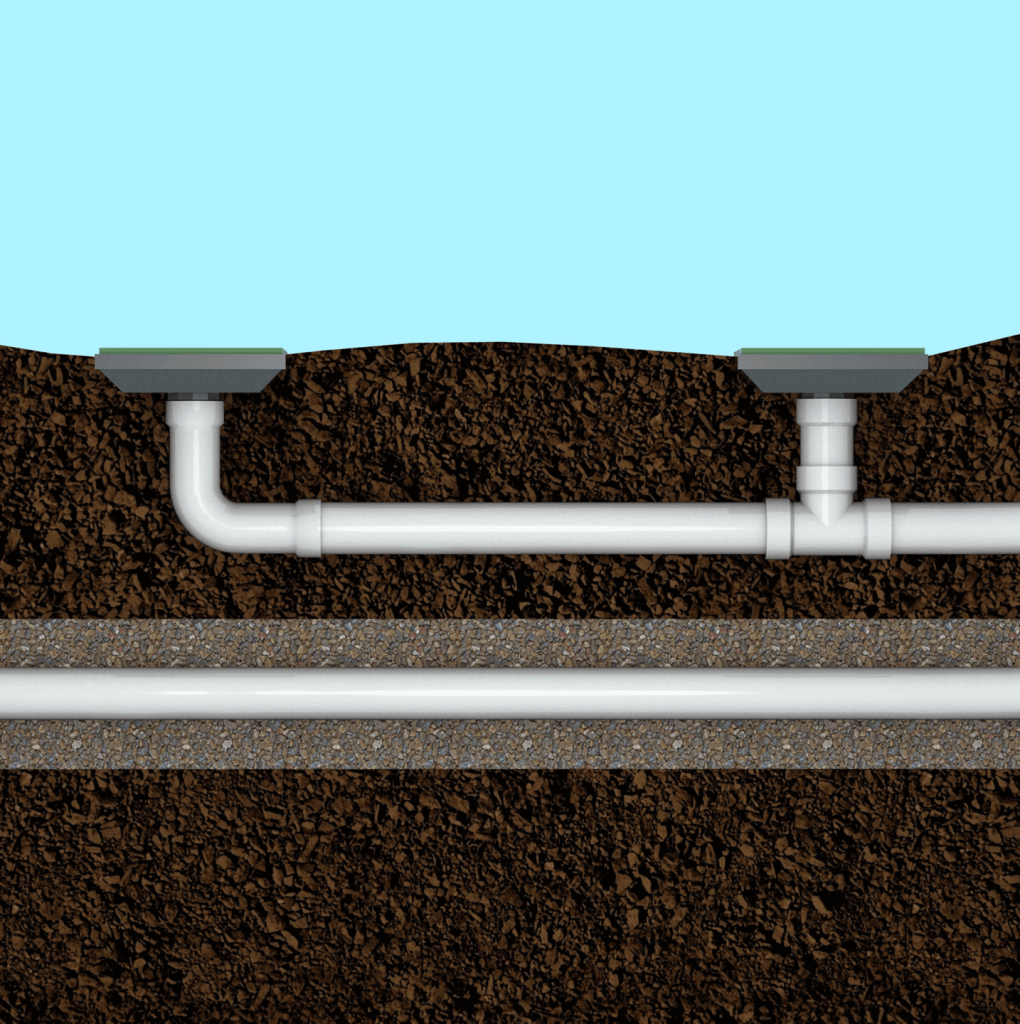 double barrell drain